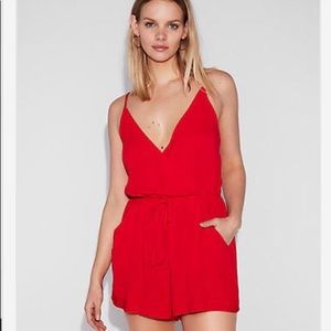 Express Red Romper